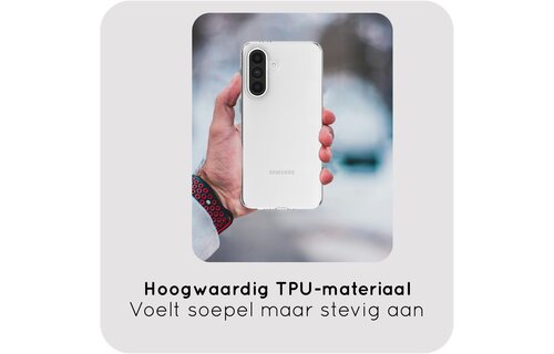 Just in Case Zero% Case Samsung Galaxy A37 Soft TPU Backcover Transparant - Telefoonhoesje