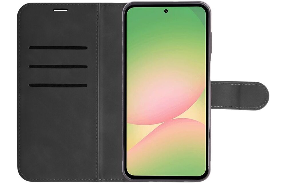 Just in Case PrimeWallet Case  Samsung Galaxy A57 PU leer Zwart - Telefoonhoesje