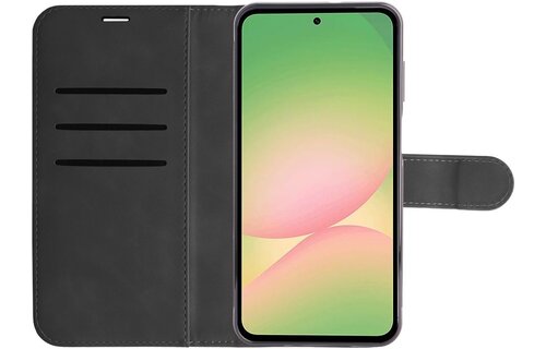 Just in Case PrimeWallet Case  Samsung Galaxy A57 PU leer Zwart - Telefoonhoesje