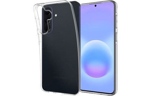 Just in Case Zero% Case Samsung Galaxy A57 Soft TPU Back Cover Transparant - Telefoonhoesje