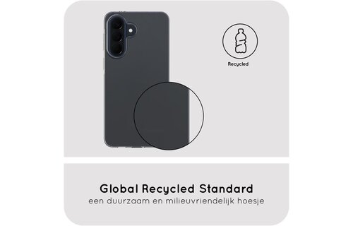 Just in Case Zero% Case Samsung Galaxy A57 Soft TPU Back Cover Transparant - Telefoonhoesje