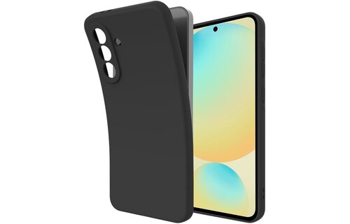 Just in Case Premium Liquid Color TPU Case Samsung Galaxy A26 Zwart - Telefoonhoesje