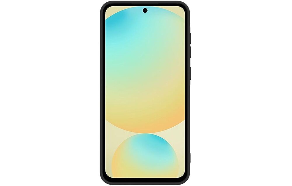 Just in Case Premium Liquid Color TPU Case Samsung Galaxy A26 Zwart - Telefoonhoesje