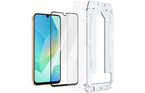 Just in Case Samsung Galaxy A16 Screenprotector + Perfect Result Applicator - Screenprotector