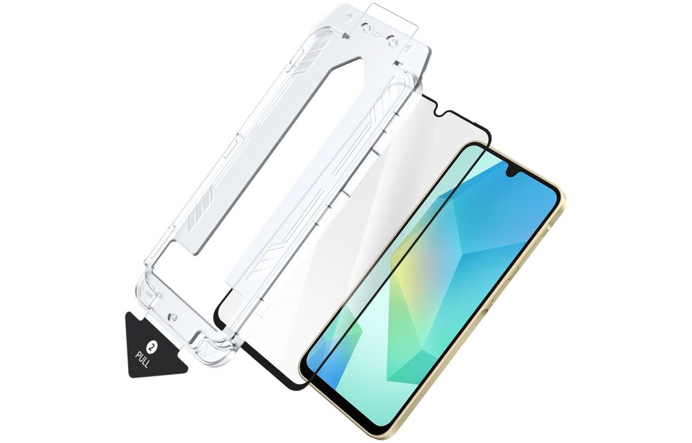 Just in Case Samsung Galaxy A16 Screenprotector + Perfect Result Applicator - Screenprotector