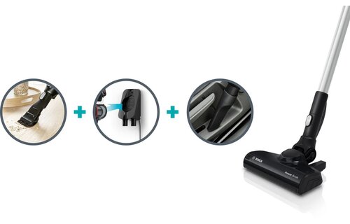 Bosch Unlimited Serie 6 BCS611P4A - Steelstofzuiger