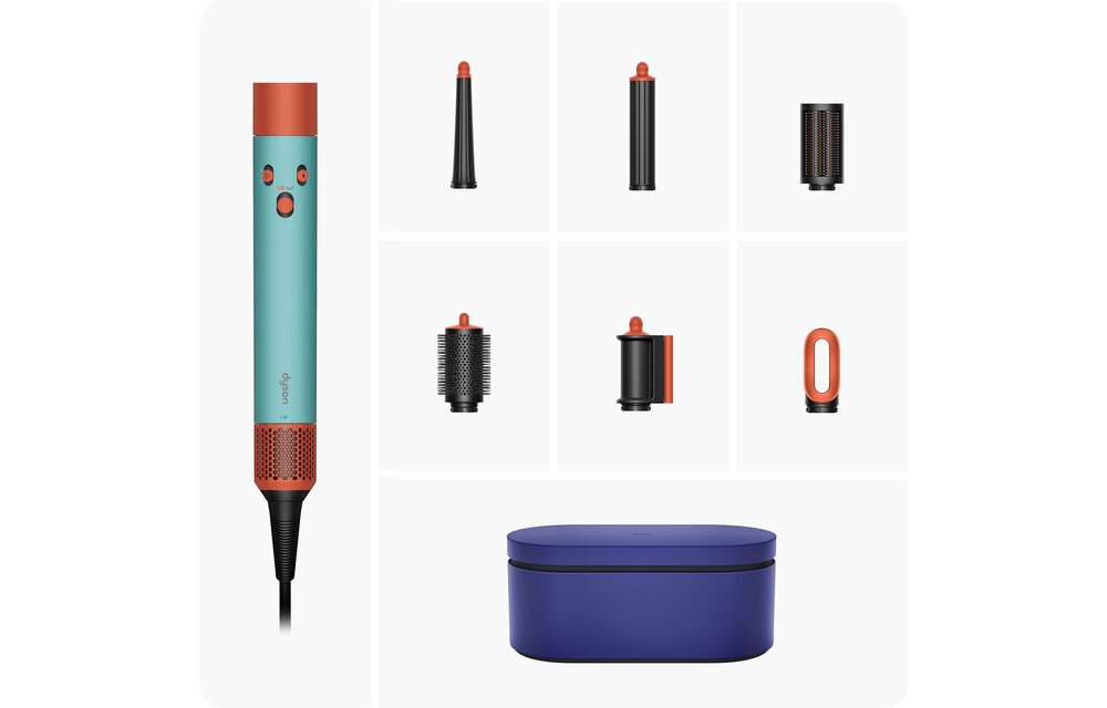 Dyson Airwrap I.D. Straight + Wavy Multistyler Blauw - Krulborstel