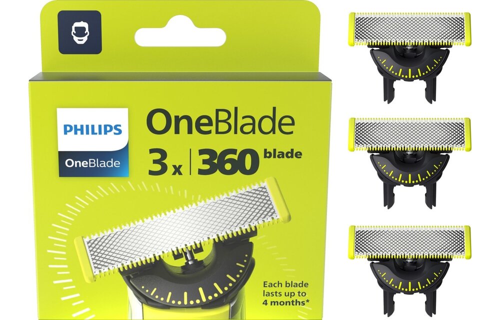 Philips OneBlade 360 Blade QP430/50 Navulmesjes