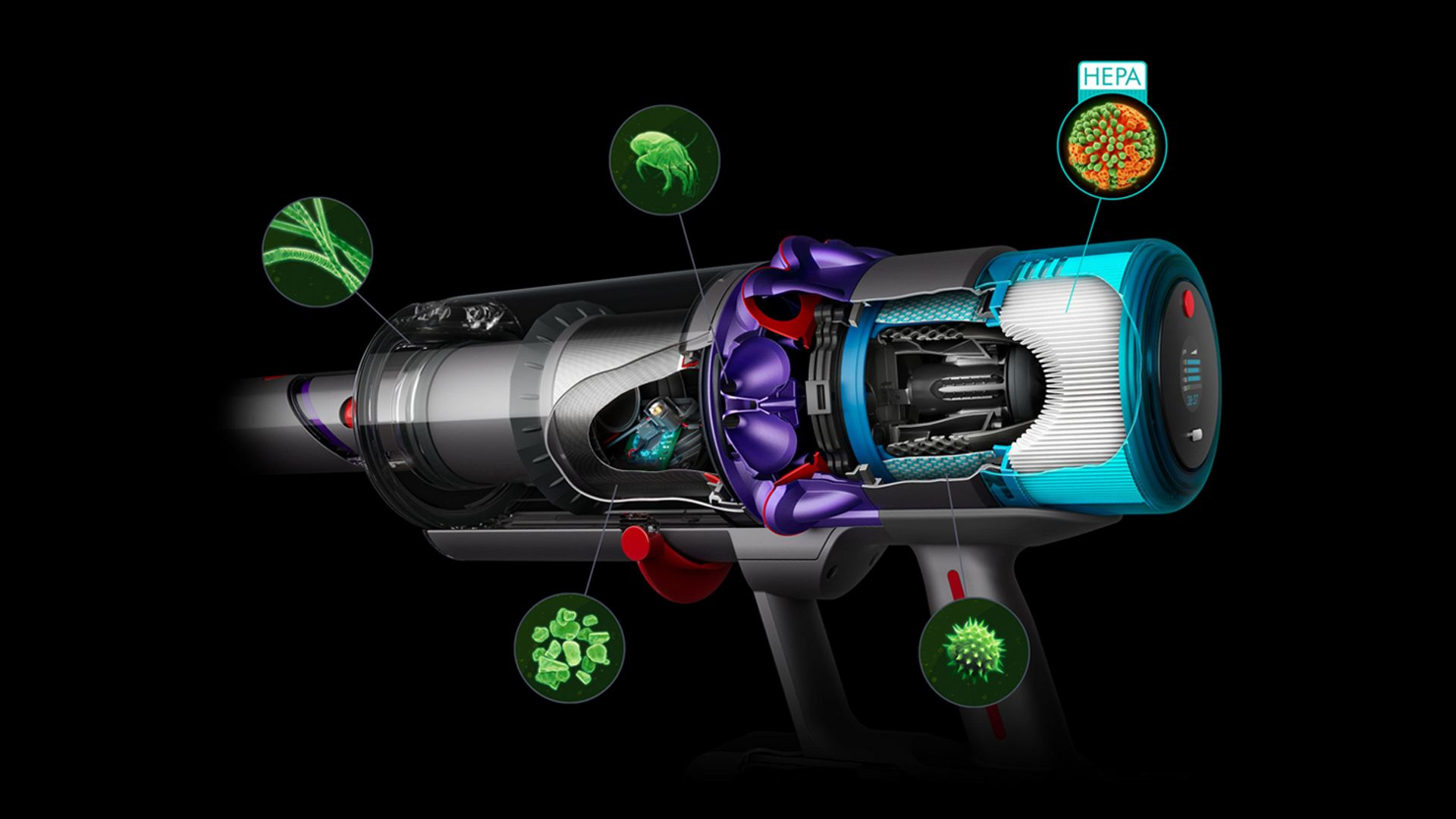 Dyson Gen5 Detect Absolute - Steelstofzuiger