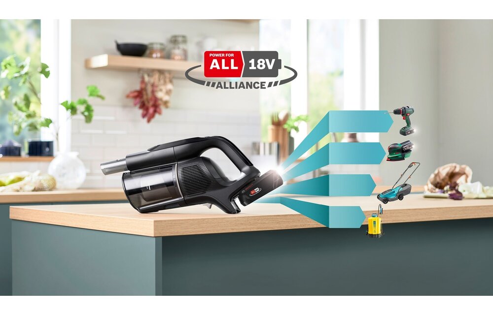 Bosch Unlimited 10 BXS1041BQC - Steelstofzuiger