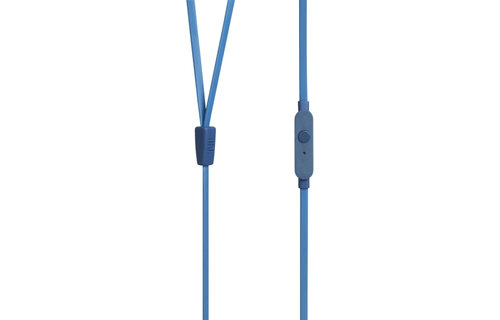 JBL T110 Blauw - Oordopjes