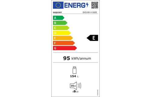 Exquisit EKS180-V-060E - Inbouw koelkast