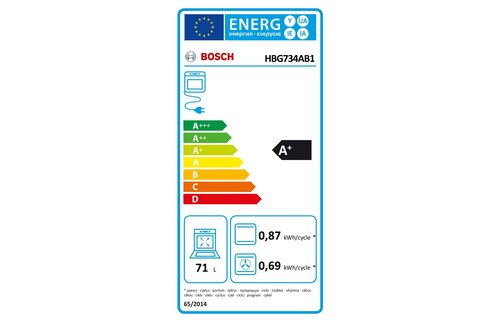 Bosch HBG734AB1 Serie 8 EXCLUSIV - Inbouw oven