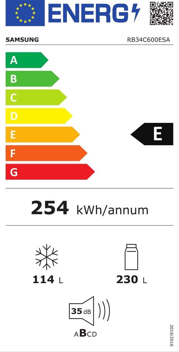 Samsung RB34C600ESA/EF - Koel-vriescombinatie