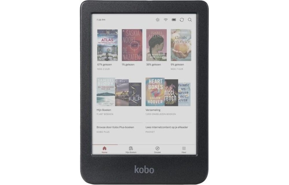 Kobo Clara Colour Zwart - E-reader