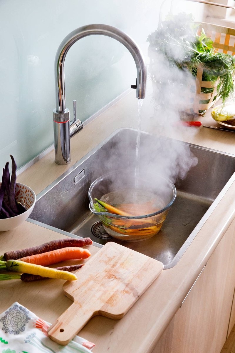 Quooker FXRCHR Keukenmengkraan Flex Chroom - Kokendwaterkraan