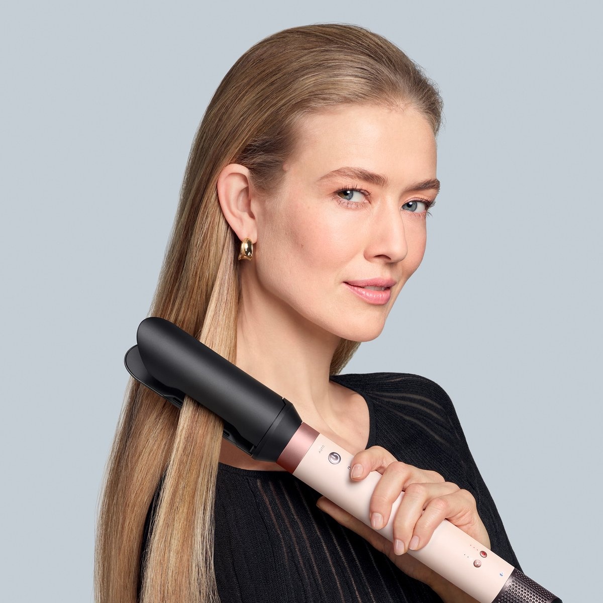 Dyson Airwrap Co-anda2x Straight+Wavy Ceramic Pink/Rose Gold - Föhnborstel