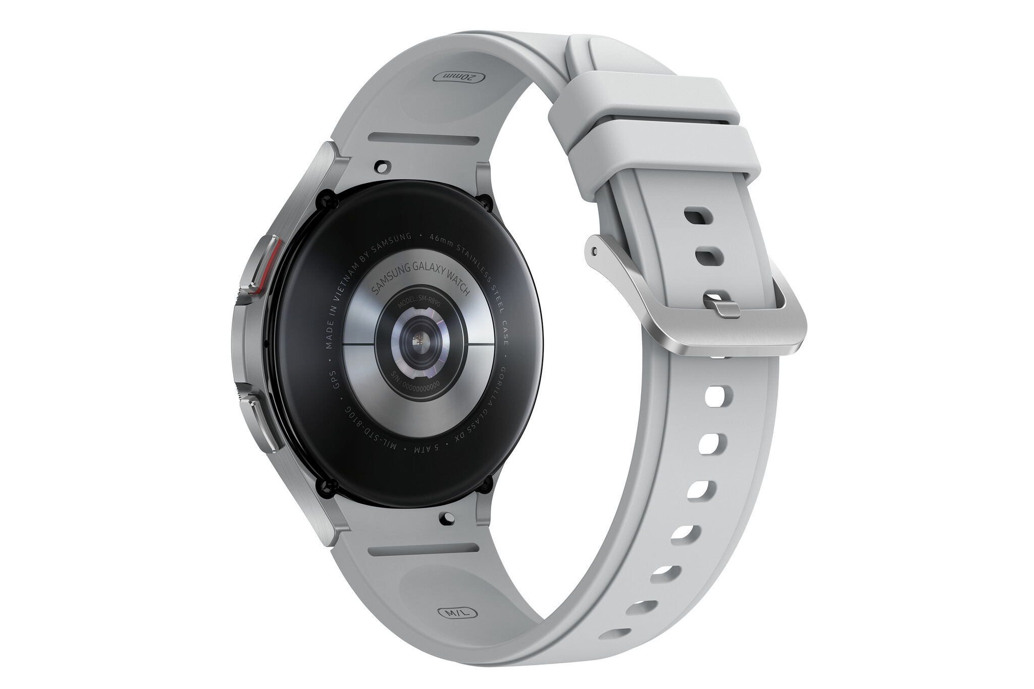 Samsung Galaxy Watch4 Classic 46mm Zilver - Smartwatch