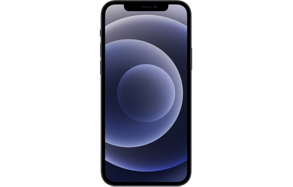 Apple iPhone 12 64GB Black Renewed (Zo goed als nieuw) - Mobiele telefoon