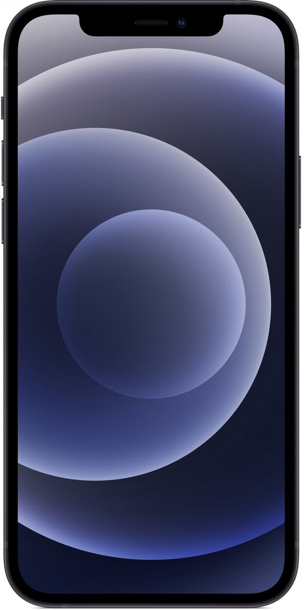 Apple iPhone 12 64GB Black Renewed (Zo goed als nieuw) - Mobiele telefoon