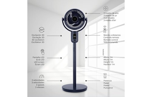 Ufesa 3D50 - Staande ventilator