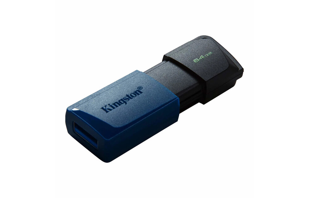 Kingston DataTraveler Exodia M USB 3.2 64GB Blauw - USB-stick