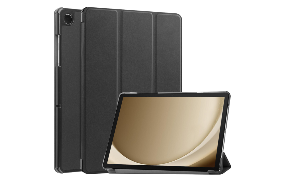 Just in Case Smart Tri Fold Zwart Samsung Galaxy Tab A11+ / A9+ - Tablethoes