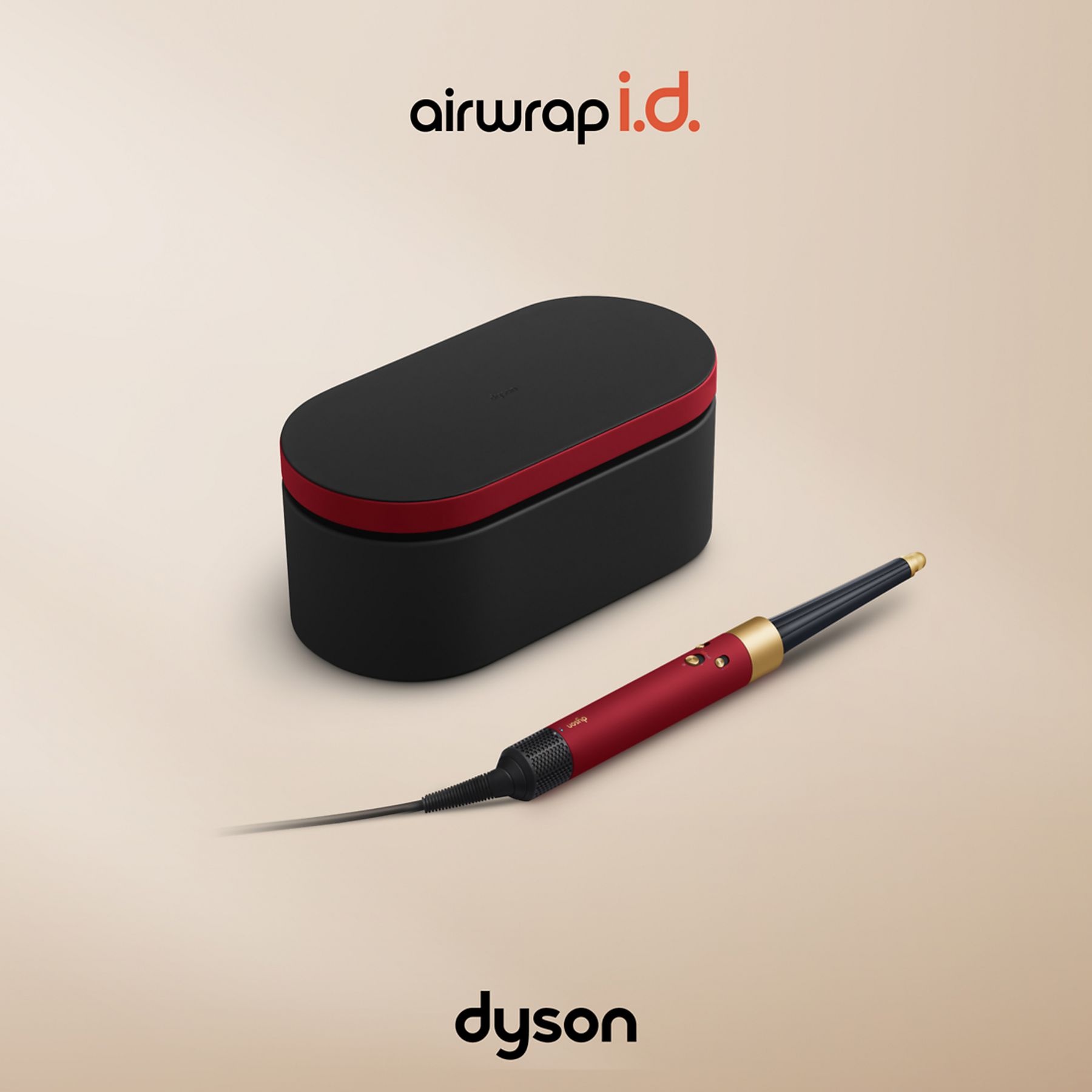 Dyson Airwrap i.d. Curly Red Velvet - Krulborstel