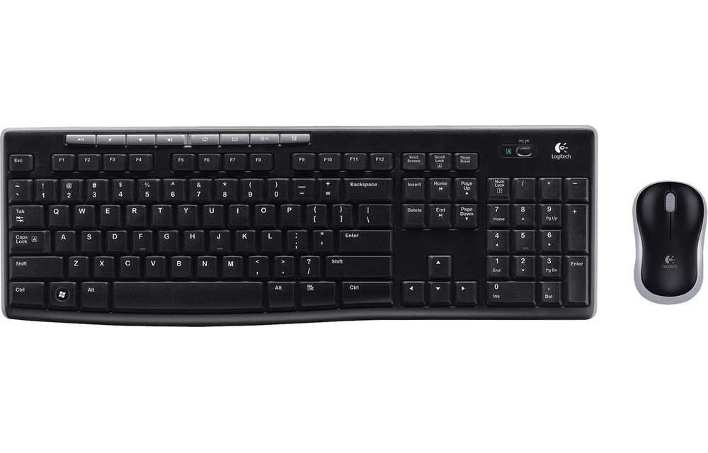 Logitech MK270 - Toetsenbord + muis set