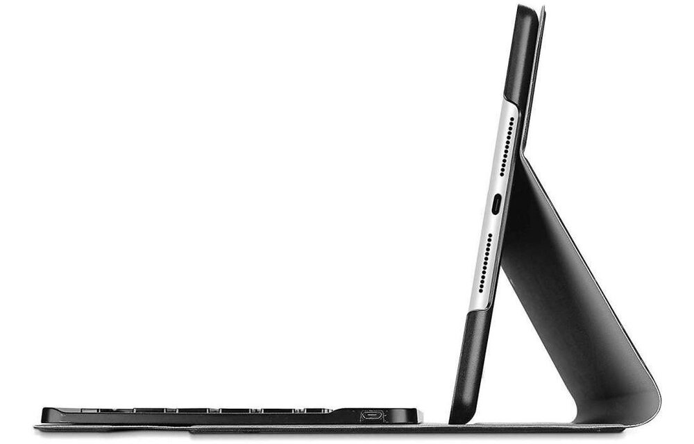 Just In Case Just in Case Premium Bluetooth Keyboard - Apple iPad 10.2 - Zwart - Tablethoes