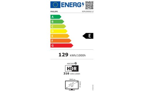 Philips 85PUS9000/12 (2025) - QLED TV