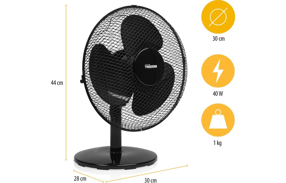 Tristar VE-5725 - Tafelventilator