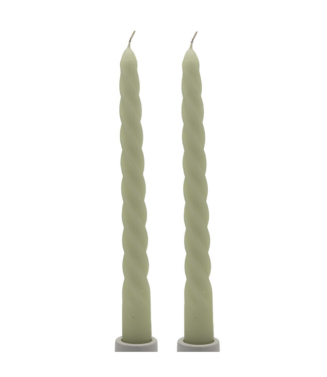 Scentchips® White Tea twisted spiral candles