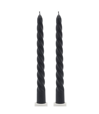 Scentchips® Black Vetyver twisted spiral candles