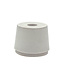 Scentchips® Myto Round White dinner candle holder