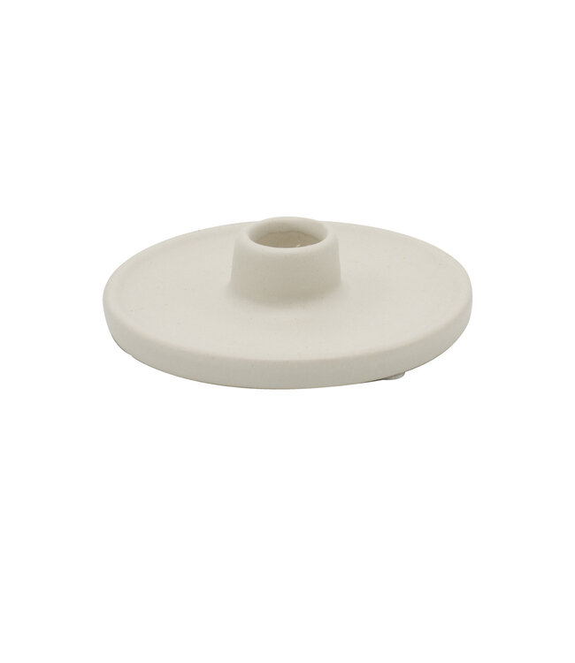 Scentchips® Floss White dinner candle holder