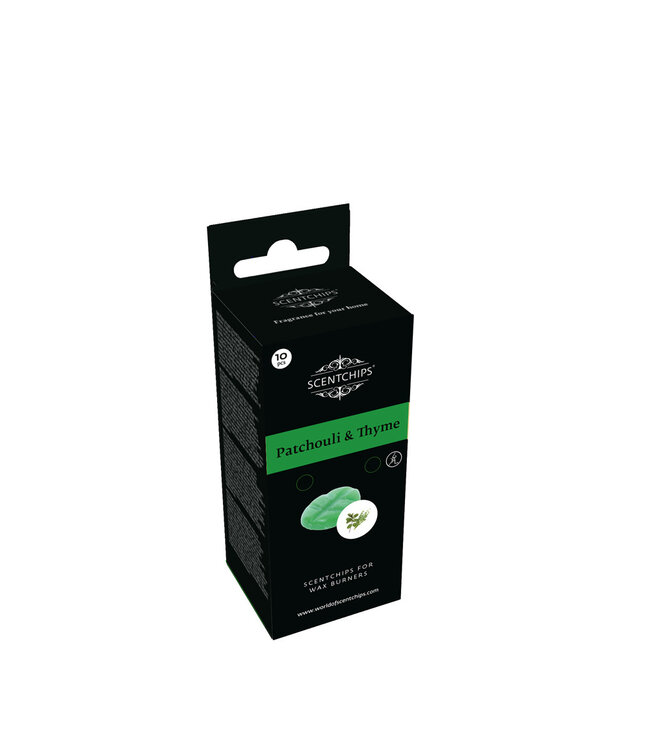 Scentchips® Fondants Parfumés Empaquetés Patchouli & Thyme (10Pcs)