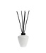 Scentchips® Reed diffuser Glass Cone Shiny White - black Cap