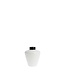 Scentchips® Geurstokjes houder glas Cone glanzend wit - Ring zwart