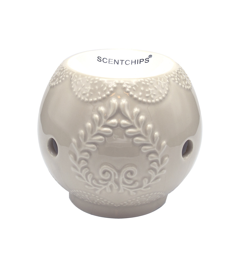 Scentchips® Ceramic Leaf Creme waxbrander geurbrander