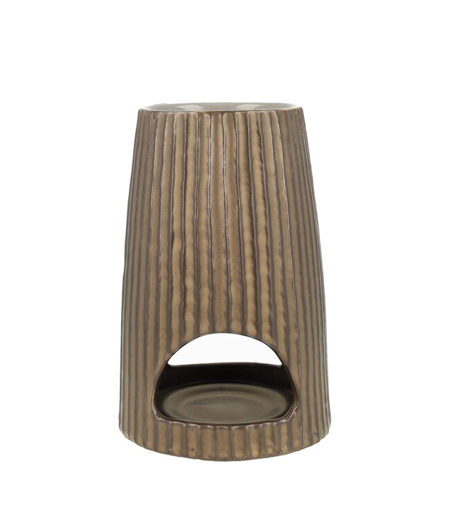 Scentchips® Brûleur Fondants Parfumés Rib Rond Bronze