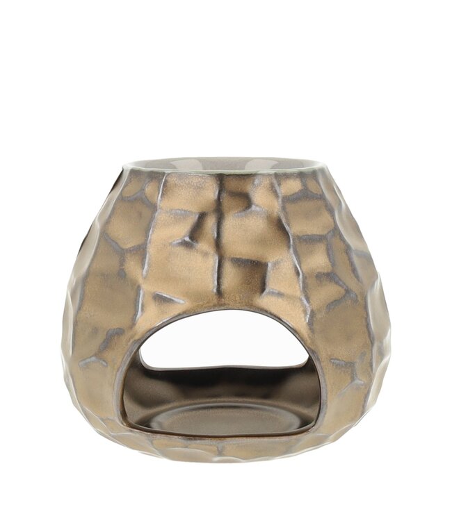 Scentchips® Brûleur Fondants Parfumés Bol Sculpté Bronze