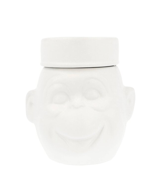 Scentchips® Brûleur Fondants Parfumés Monkey Big Smile Céramique Blanc