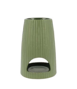 Scentchips® Rib Rond army groen  waxbrander geurbrander