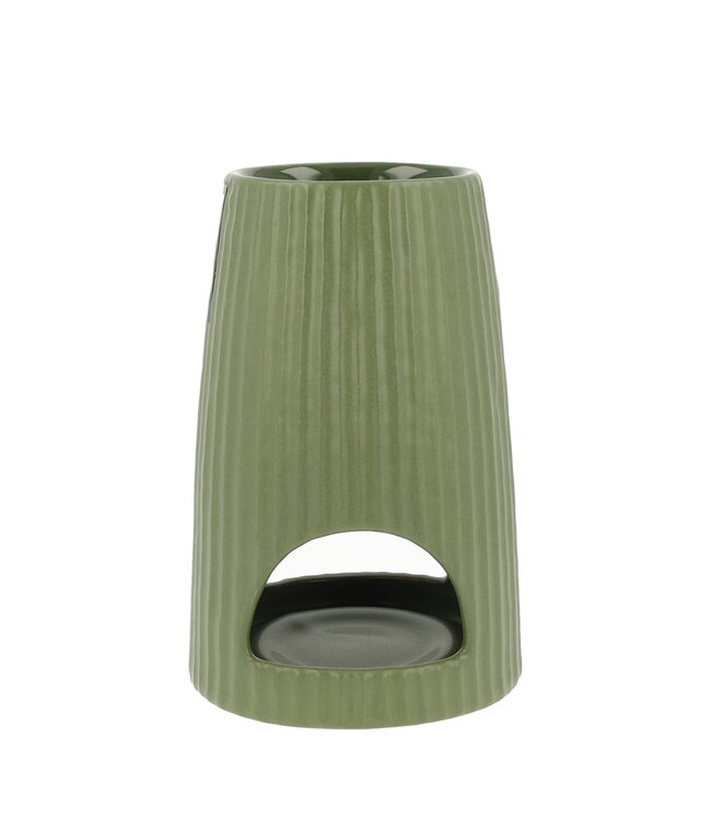 Scentchips® Rib Rond army groen waxbrander geurbrander