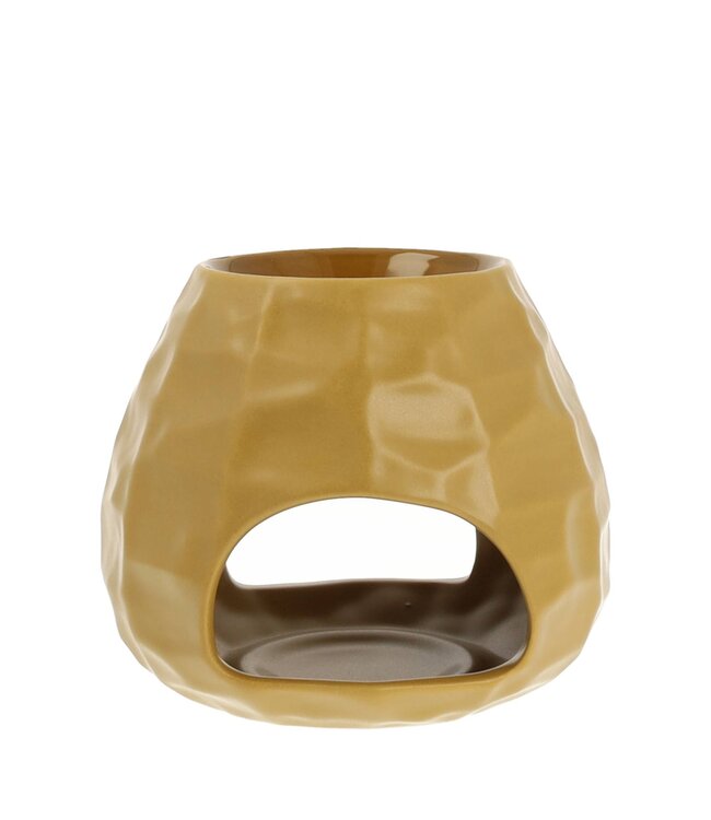 Scentchips® Sphere Chisseled Ocher wax burner ScentBurner