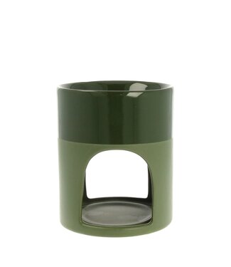 Scentchips® Glänzend Duo Matt army Grün Wachsbrenner Duftbrenner