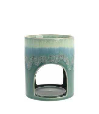 Scentchips® Shiny Duo Matt Blue Ocean wax burner ScentBurner