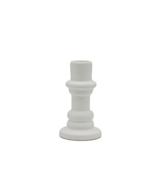 Scentchips® Classic White dinner candle holder