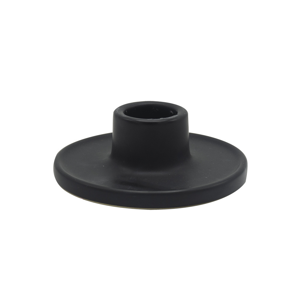 Scentchips® Disk Black dinner candle holder